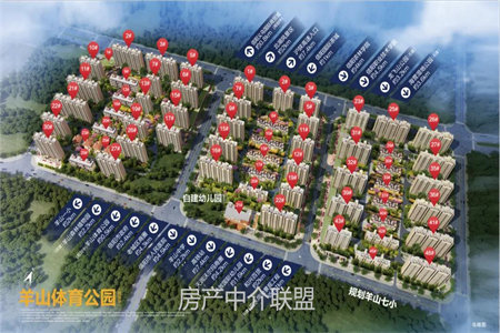 阳光河畔3室2厅2卫128㎡带车库
